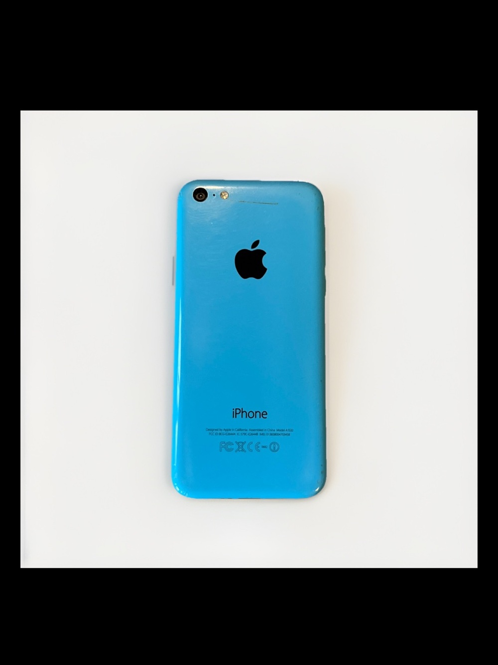 Apple iPhone 5c Model A1532 Blue For Parts Only READ DESCRIPTION AS IS!